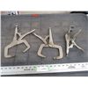 Image 1 : (3) Welding Clamps