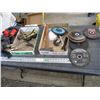 Image 1 : Grinding wheels, welding related + misc