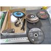 Image 2 : Grinding wheels, welding related + misc