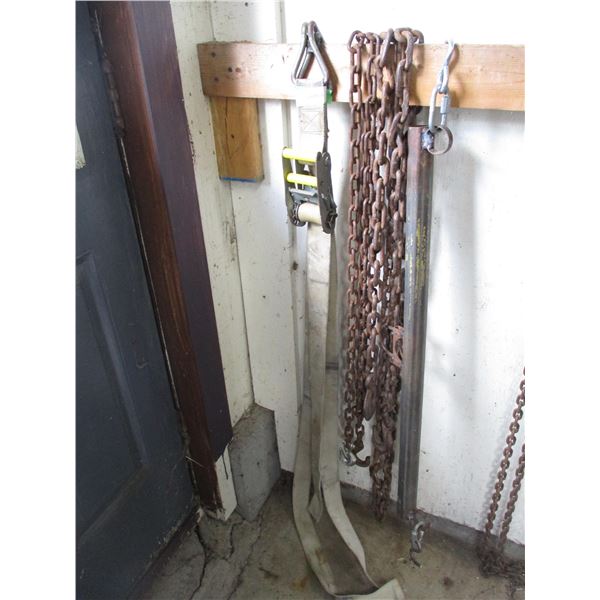 chain, tie down + misc