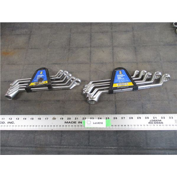 2X The Money - Powerfist 45 degree offset boxed wrench sets