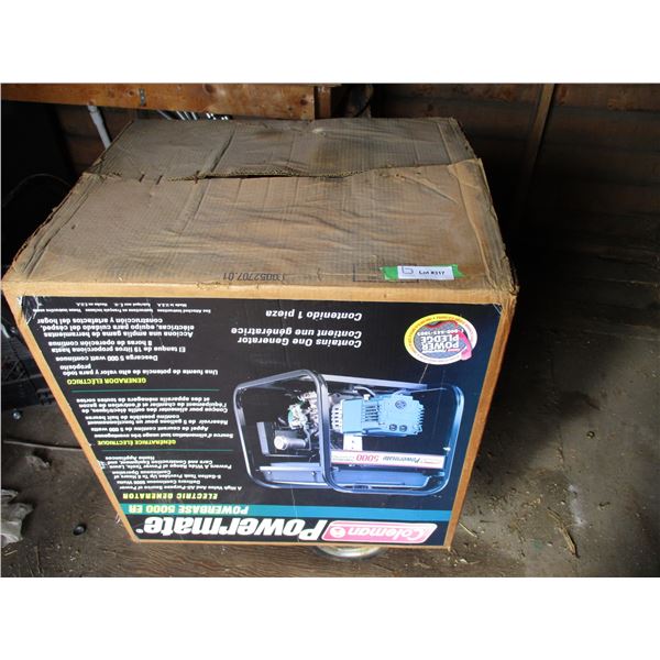 Coleman Powermate 5000 (New in box)