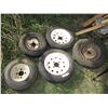 Image 1 : Trailer rims + tires + other tires with rims