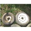 Image 2 : Trailer rims + tires + other tires with rims