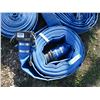 Image 2 : Water hose - one with couplers 3in (3) blue