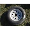 Image 2 : Spare Tire Load Star 175-80 5 bolt rim