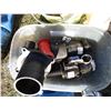 Image 2 : Sump Pump switches, water hose, couplers + misc