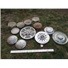 Image 1 : Lot of vintage hubcaps
