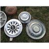 Image 4 : Lot of vintage hubcaps