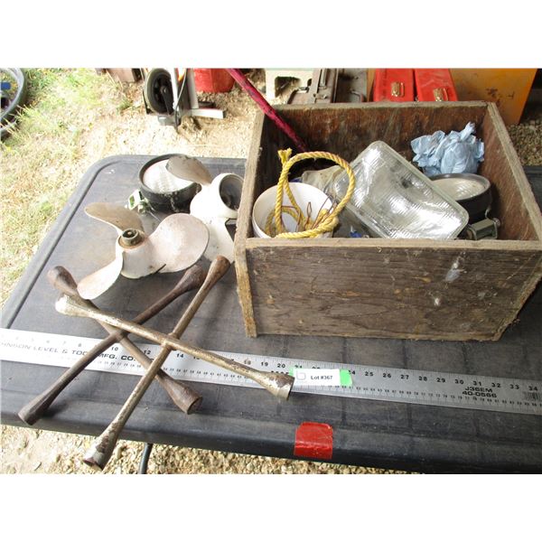 Light, Propellers, Tire Irons