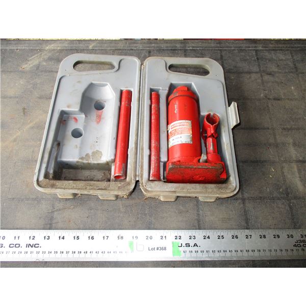 Mastercraft 4ton bottle jack in case