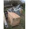 Image 1 : storage box with galvanized fitting, ductwork (large lot)