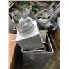 Image 3 : storage box with galvanized fitting, ductwork (large lot)
