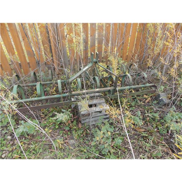 8ft 3 point hitch spring tooth cultivator