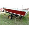 Image 1 : 16ft aluminum boat, heavy duty trailer (no lights)