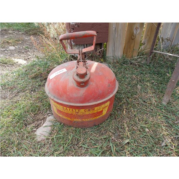 safety gas can with handle