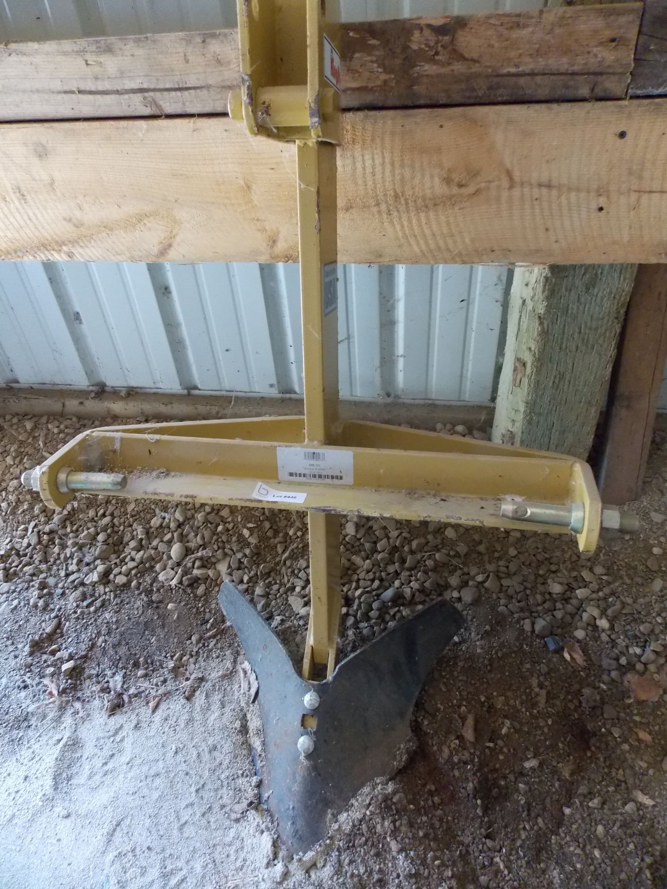 king kutter 3 point hitch single furrow plow Bodnarus Auctioneering