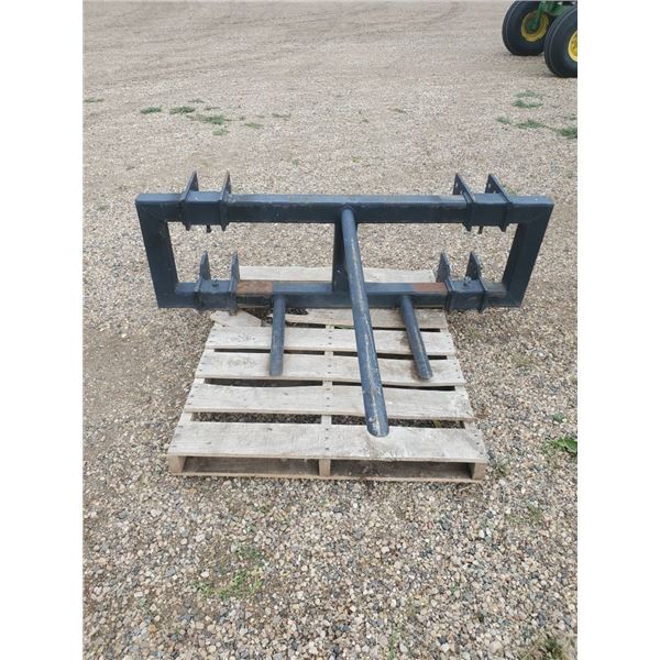 Bale Spear - Brand new - 64.75"W x 20.25" H- sliding adjustable brackets - Spear Length is 43.5L