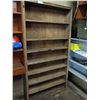 Image 1 : 7 tier wood shelf 38x72