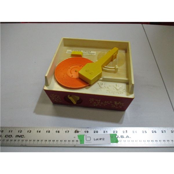 Fisher price record player with 1 record (works)