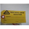 Image 4 : 6" tall palm dairies milk bottle + cream tag