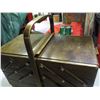 Image 3 : Vintage wooden storage sewing box
