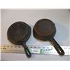 Image 4 : 2X The Money - Small cast iron pans