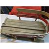 Image 4 : Vintage wooden kids sleigh