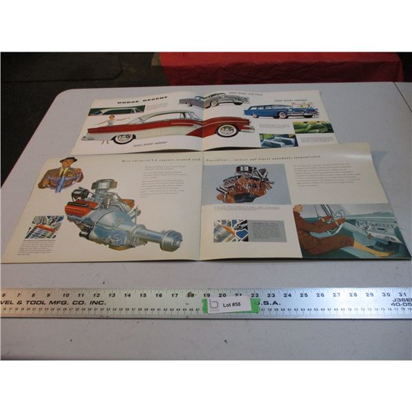 1955 Desoto Brochure