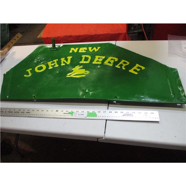 John Deere Plate (repainted)