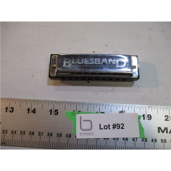 Blues band harmonica