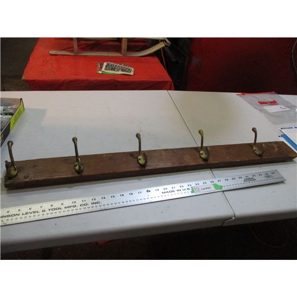 Wall mount coat hanger