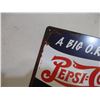 Image 2 : pepsi cola tin sign 12" long