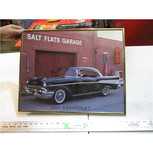 1957 Chev picture in frame 16x20
