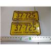 Image 1 : Pair of 1967 Sask License Plates