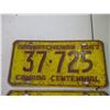 Image 2 : Pair of 1967 Sask License Plates