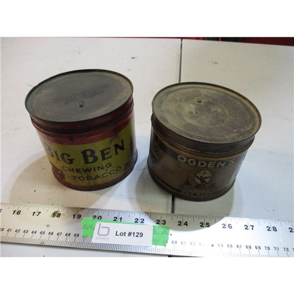 2X The Money - Ogdens, big ben tobacco tin