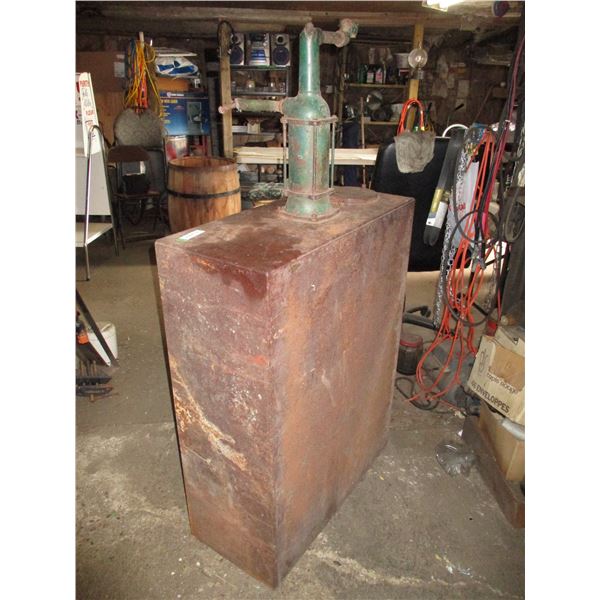 lubester (B/A?) oil storage tank 29x13 -38" Tall