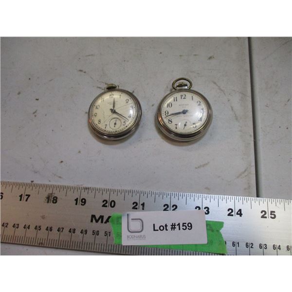 2X The Money - westclox pocket watches