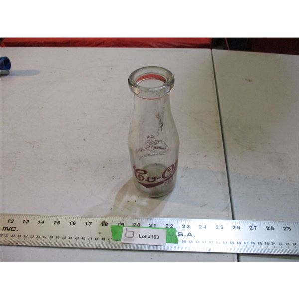 Vintage co-op milk bottle
