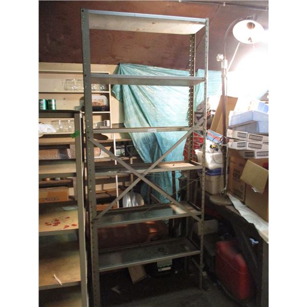 metal shelving 36x87