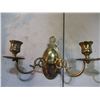Image 2 : 2X The Money - vintage wall mount candle holders