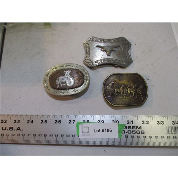 Belt Buckles (3)