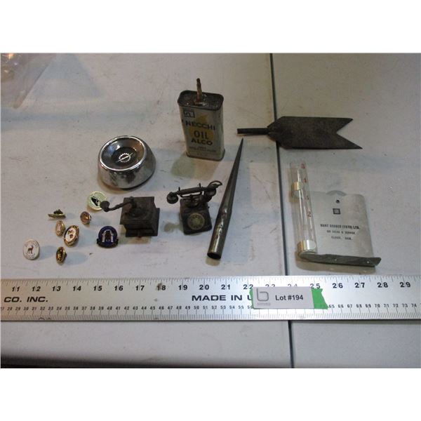 vintage pencil sharpeners with misc