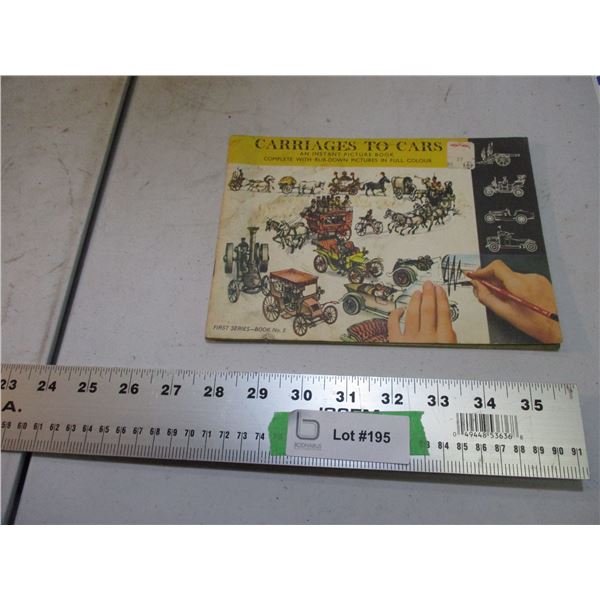 carriages to cars -1967 first series book