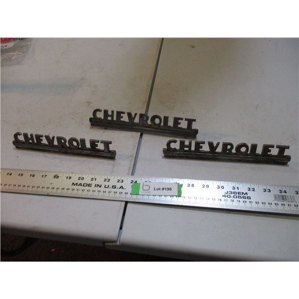 3X The Money - Chevrolet emblems