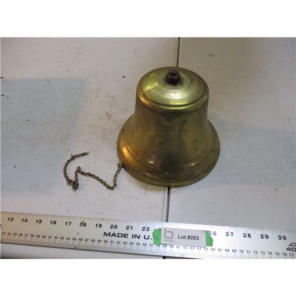 heavy brass bell original