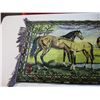Image 2 : horse tapestry 39"x20"