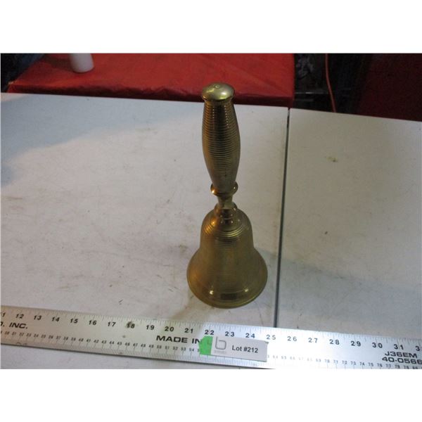 Brass Bell - 11" tall