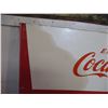 Image 2 : Vintage coca-cola metal panel (37.5"x24")